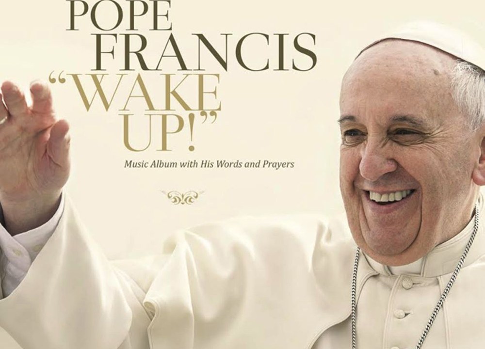 Capa do disco 'Wake Up!', do Papa Francisco