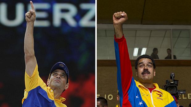 Principais candidatos, Henrique Capriles e Nicolás Maduro, disputam Presidência com rimas musicais