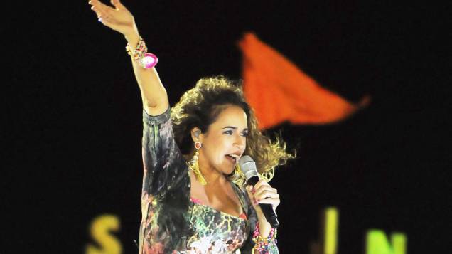 Daniela Mercury se apresenta Barra-Ondina, em Salvador