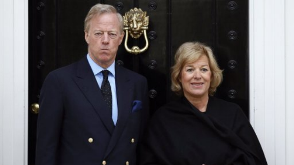 Mark e Carol Thatcher, filhos da ex-premiê britânica Margaret Thatcher