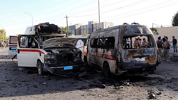 Carros-bomba voltaram a causar mortes em Bagdá
