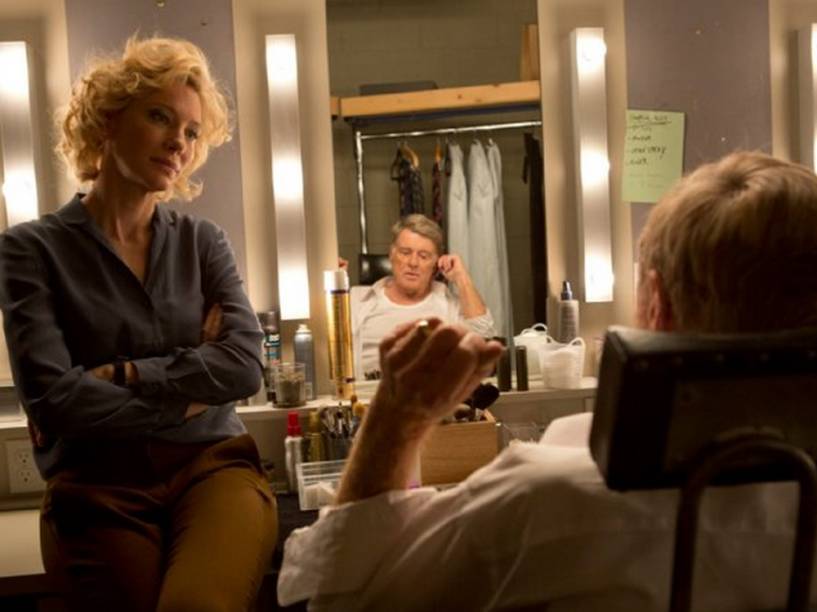 Cate Blanchett e Robert Redford no filme Truth