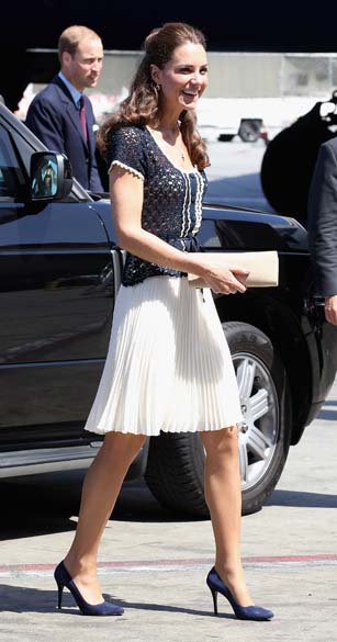Catherine Middleton em Los Angeles, Califórnia, em julho de 2011