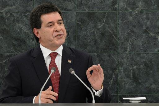 (Arquivo) O presidente do Paraguai, Horacio Cartes