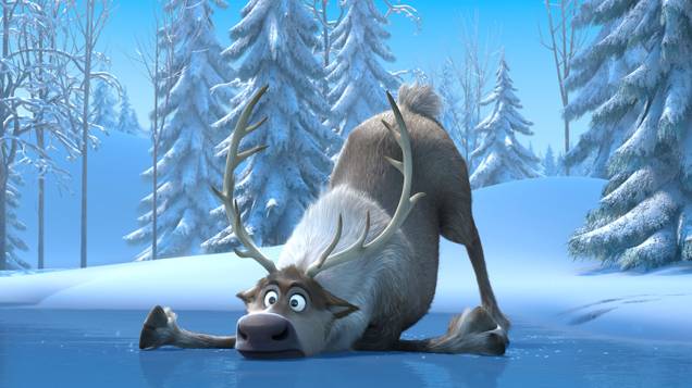 Cena do filme Frozen: Uma Aventura Congelante, nova animação da Disney