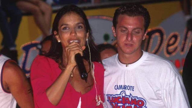 Ivete Sangalo no Carnaval de Salvador, em 1999