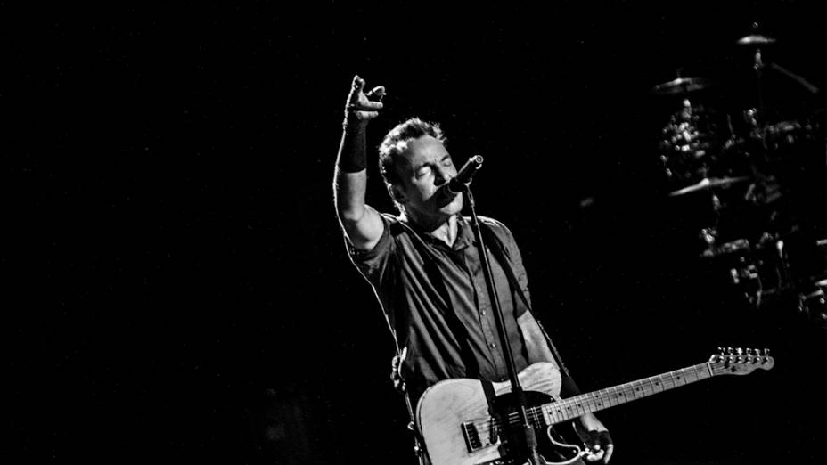 Bruce Springsteen faz show no Espaço das Américas, em São Paulo