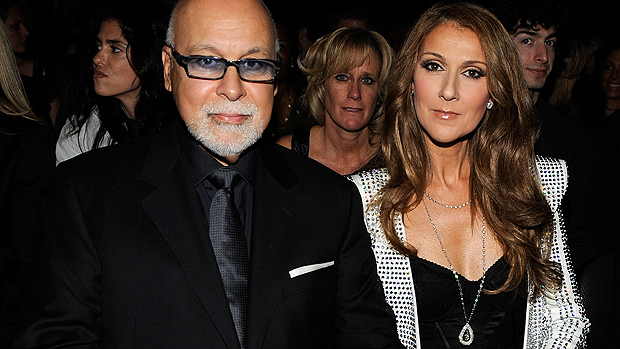Céline Dion e o marido René Angélil na entrega do Grammy no começo do ano, em Los Angeles Céline Dion e o marido René Angélil na entrega do Grammy no começo do ano, em Los Angeles