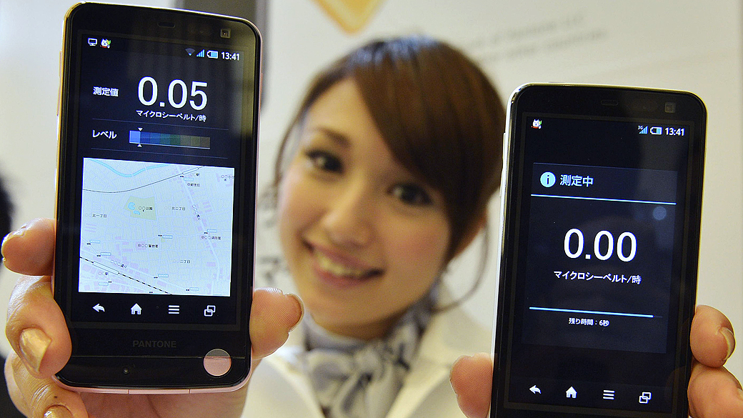 Smartphone "Pantone" da empresa japonesa Softbank