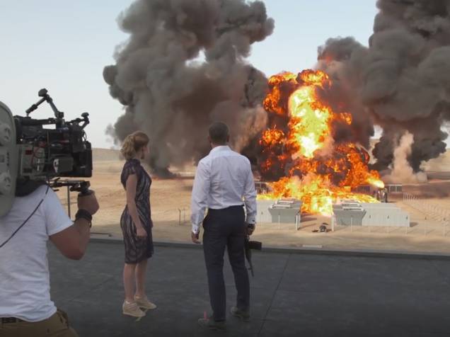 Cena de explosão do filme 007 Contra Spectre bate recorde mundial