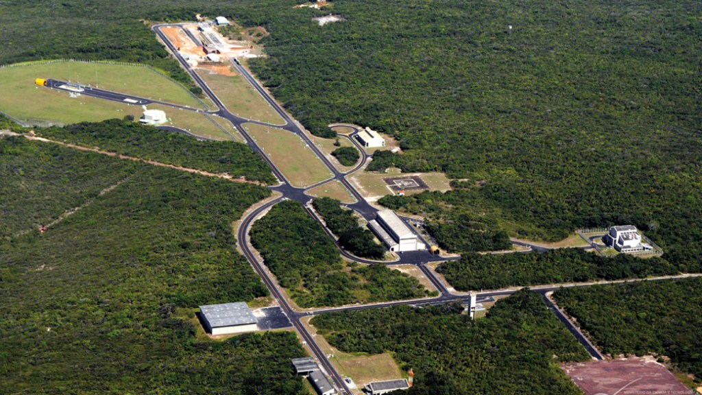 Centro de lançamento de satélites de Alcântara, no Maranhão