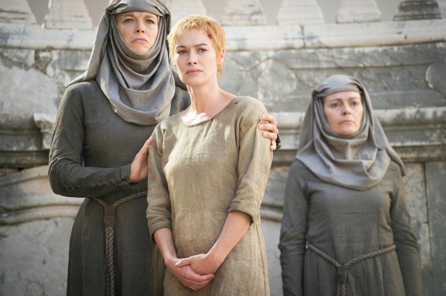 Cersei (Lena Headey) na quinta temporada de Game of Thrones