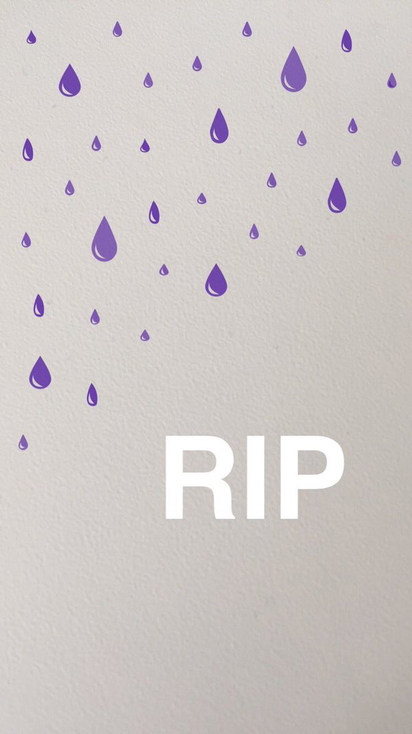Filtro do Snapchat em homenagem a Prince