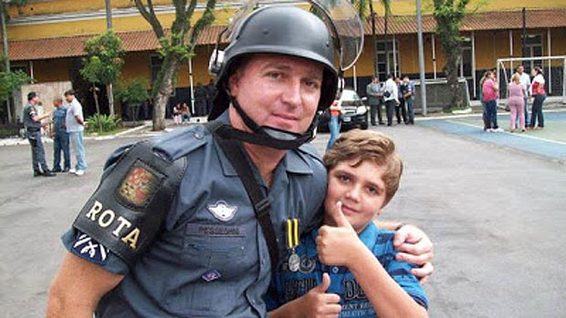 Sargento da Rota Luís Marcelo Pesseghini e seu filho Marcelo Sargento da Rota Luís Marcelo Pesseghini e seu filho Marcelo