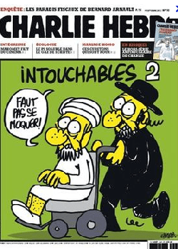 Charge de Maomé publicada na revista 'Charlie Hebdo'