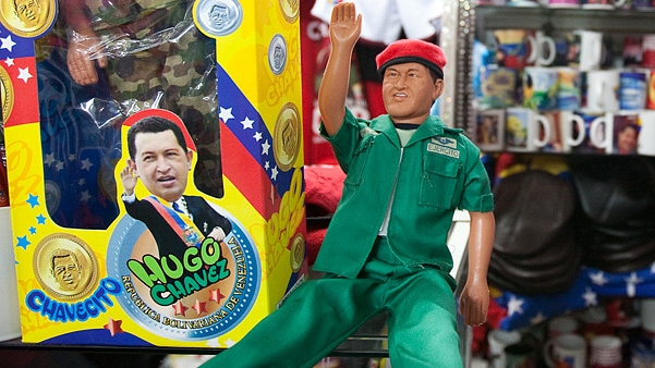 Chavecito, o boneco de Hugo Cháves