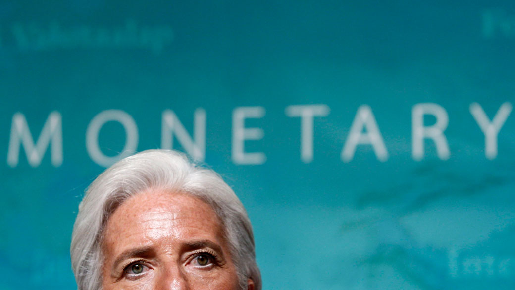 Diretora-gerente do FMI, Christine Lagarde
