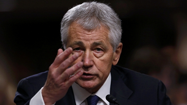 O novo secretário de Defesa americano, Chuck Hagel