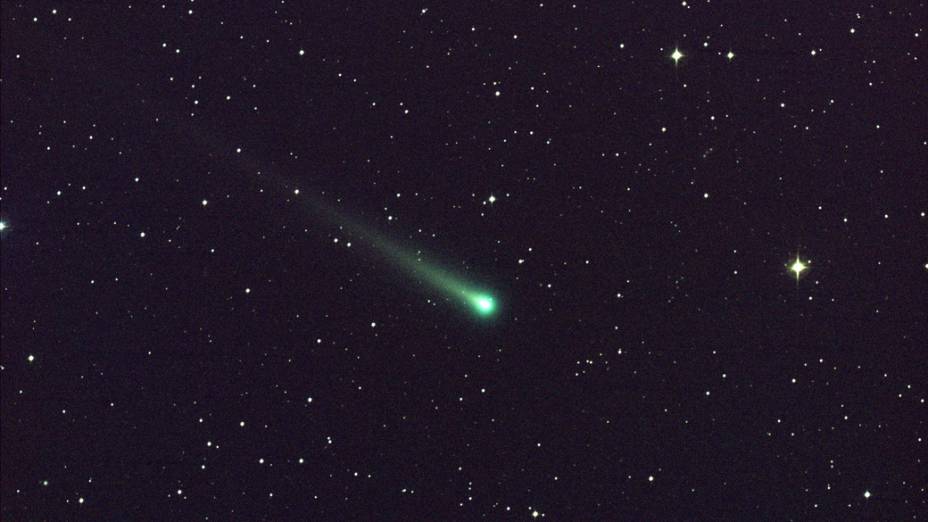 <p>Imagem capturada pela Nasa mostra o cometa ISON a 97 milhões de milhas da Terra</p>