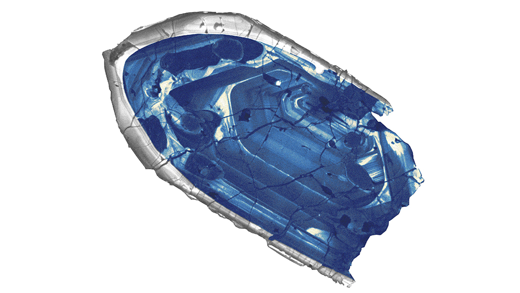 Um cristal de zircão com idade de 4,4 bilhões anos foi encontrado na região de Jack Hills, na Austrália