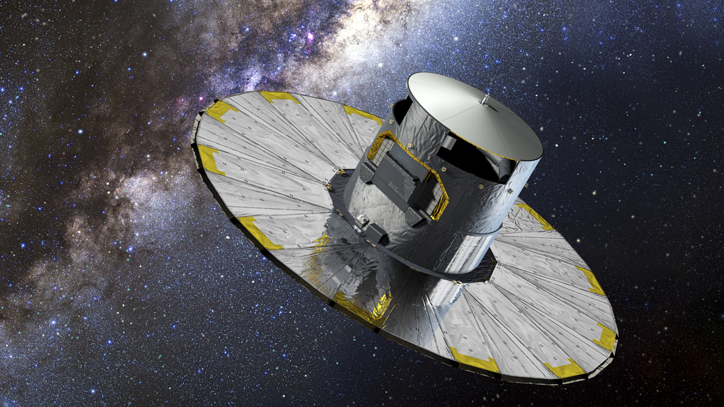 Satélite Gaia vai mapear 1 bilhão de estrelas nos próximos cinco anos