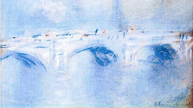 Obra "Waterloo Bridge, London", de Claude Monet, furtada do museu Kunsthal, em Roterdã, durante a madrugada, anunciou a polícia holandesa na manhã desta terça-feira