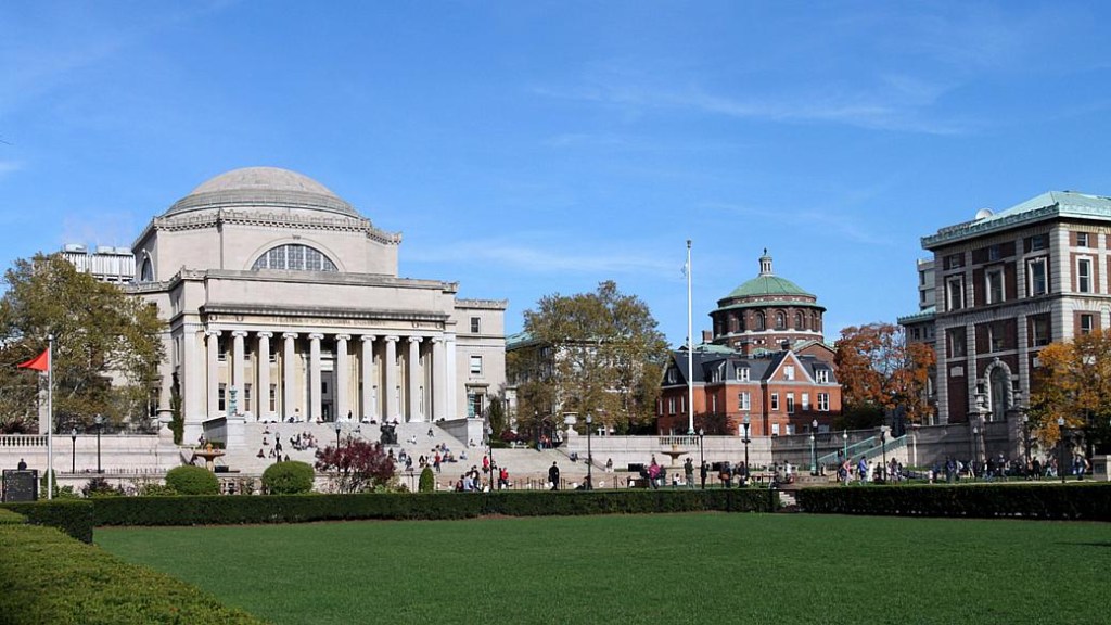 Campus da Universidade de Columbia, em Nova York
