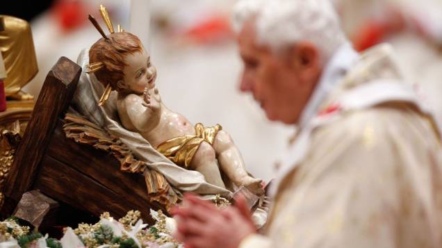 Papa Bento XVI celebra missa de Natal, no Vaticano - 25/12/2011