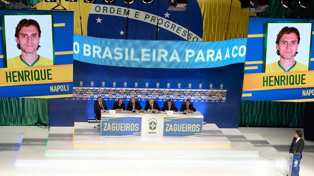 Luiz Felipe Scolari, durante a convocação da Seleção Brasileira de Futebol para a Copa do Mundo 2014, nesta quarta-feira (07)