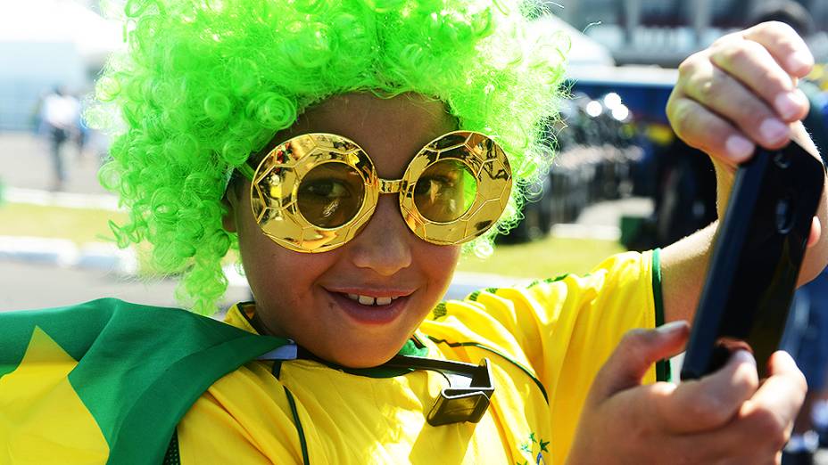 Torcida chega para fazer festa na Copa das Confederações, em Brasília