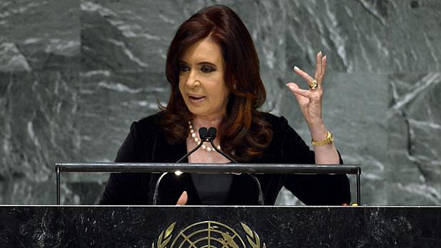 “Não estamos pedindo que a Grã-Bretanha diga que temos razão", disse a presidente da Argentina na ONU