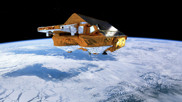 Missão CryoSat é dedicada ao monitoramento preciso das mudanças na espessura do gelo acima do nível do mar.