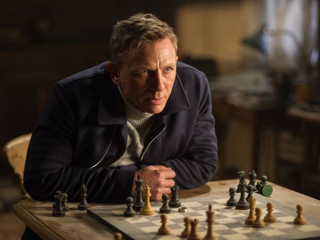 Daniel Craig como James Bond em 007 Contra Spectre