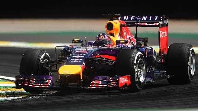 Daniel Ricciardo da Red Bull no GP Brasil de Fórmula 1