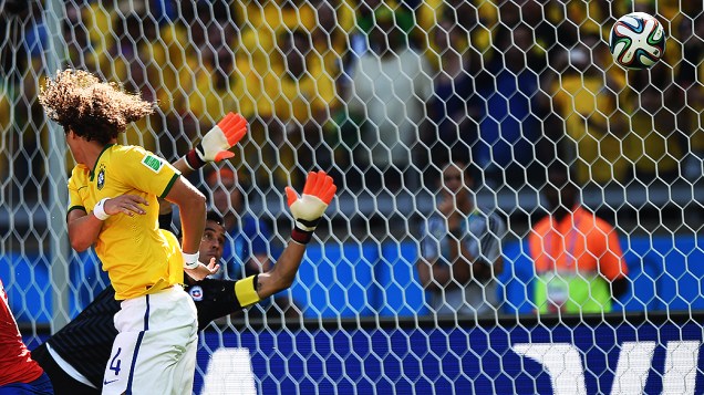 Gol de David Luiz na Copa do Mundo