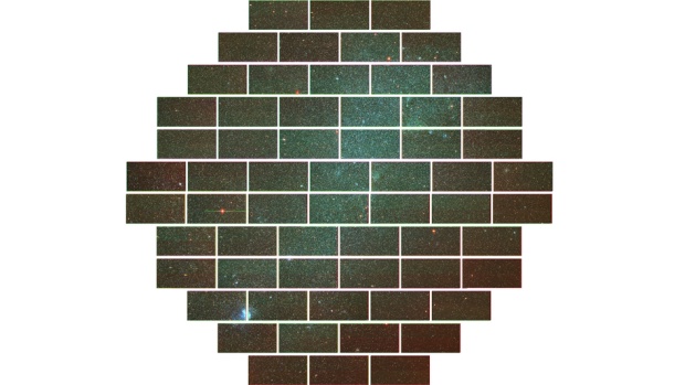 Imagem da pequena nuvem de Magalhães, uma galáxia anã localizada a 200.00 anos-luz da Terra
