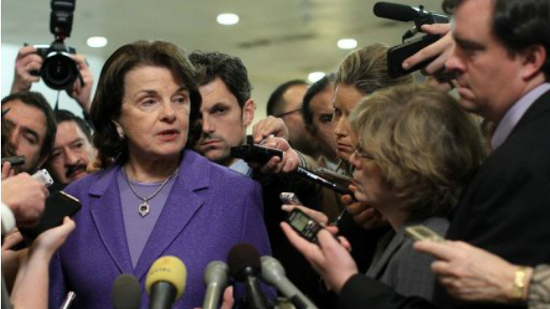 A democrata Dianne Feinstein, presidente do Comitê de Inteligência do Senado