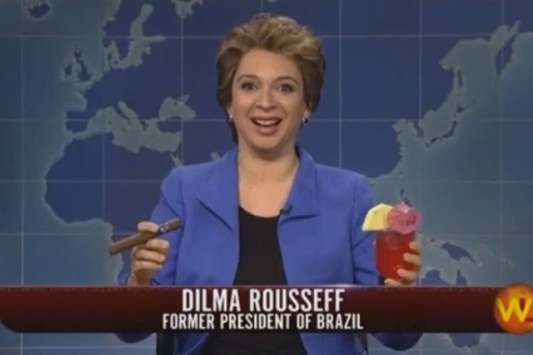 Dilma Rousseff é tema de sátira no programa 'Saturday Night Live'