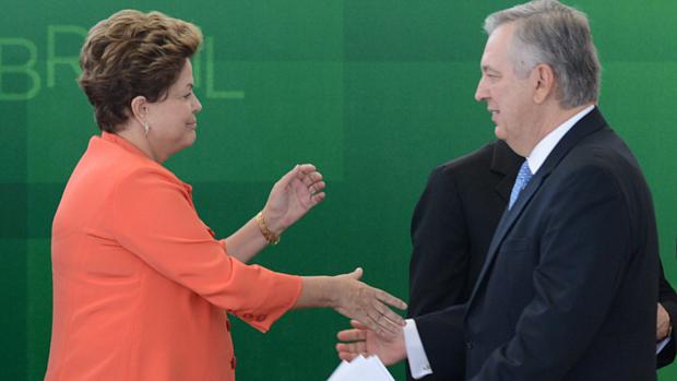 Posse do novo ministro das Relações Exteriores, Luiz Alberto Figueiredo