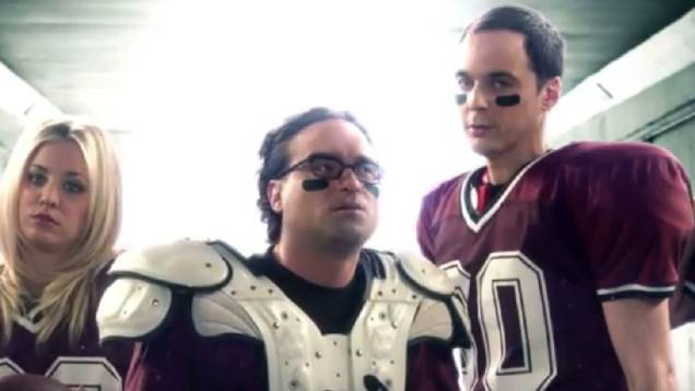Divulgação especial de The Big Bang Theory no Super Bowl