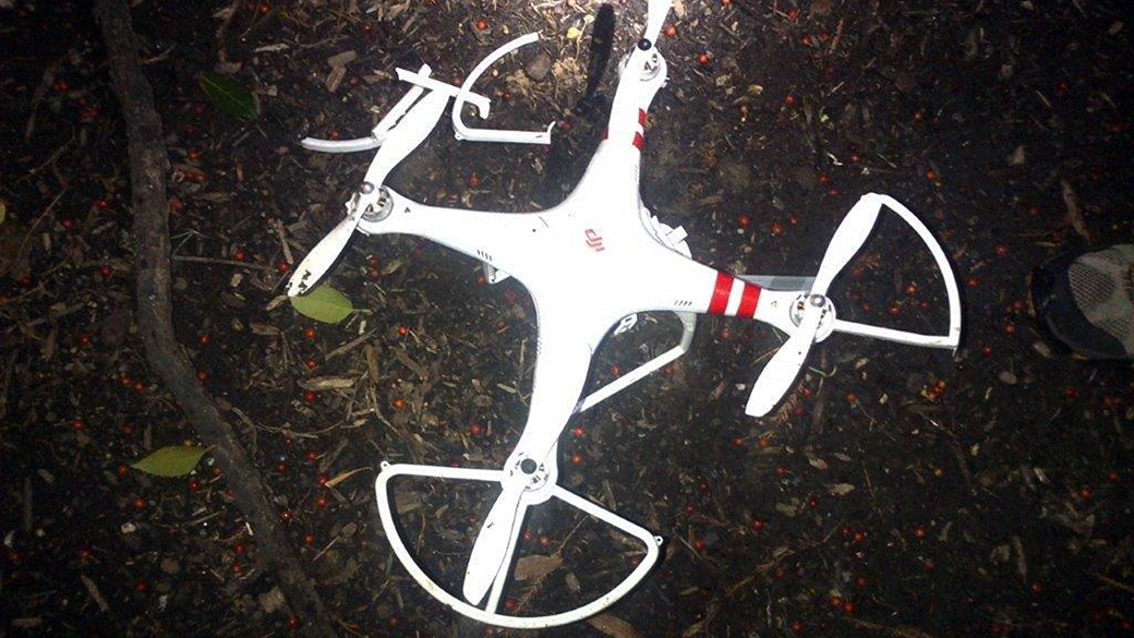 Drone encontrado na Casa Branca