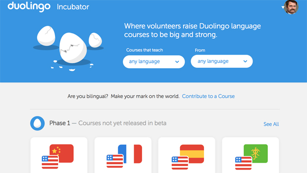 Duolingo, plataforma de idiomas on-line