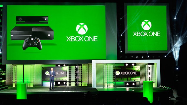 Phil Spencer, vice-presidente da Microsoft Games Studio, fala sobre o novo Xbox 360 durante coletiva de imprensa no E3, em Los Angeles