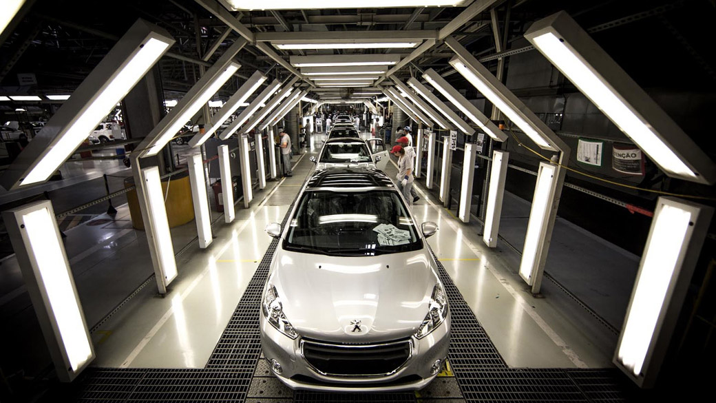 Montadora da Peugeot Citroën, na cidade de Porto Real (RJ)