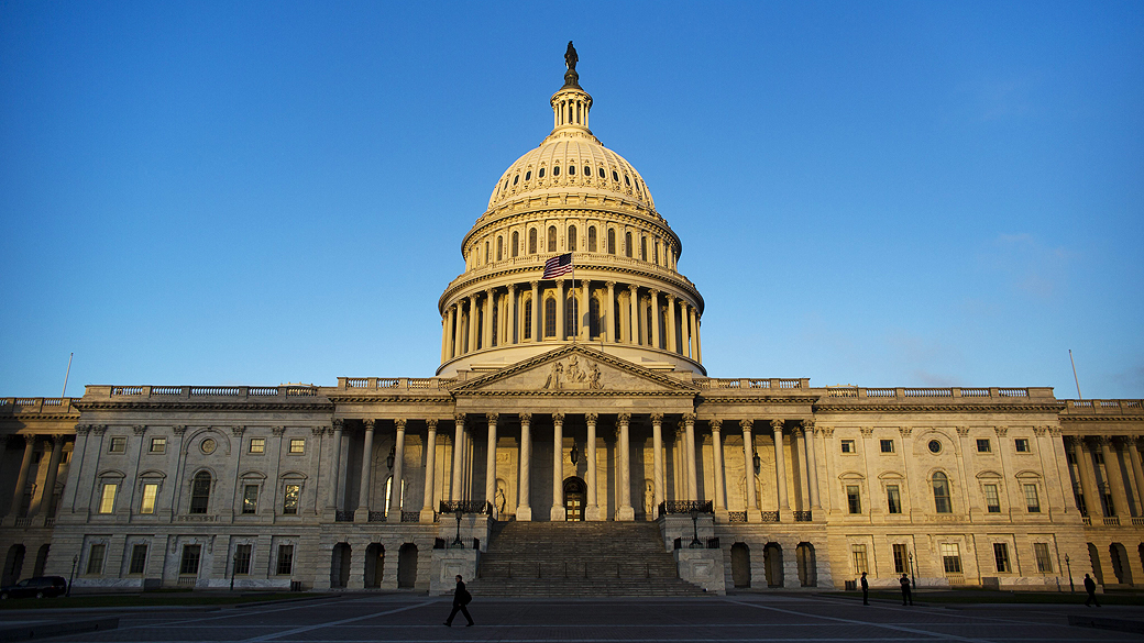 Capitólio, sede do Congresso dos Estados Unidos, em Washington