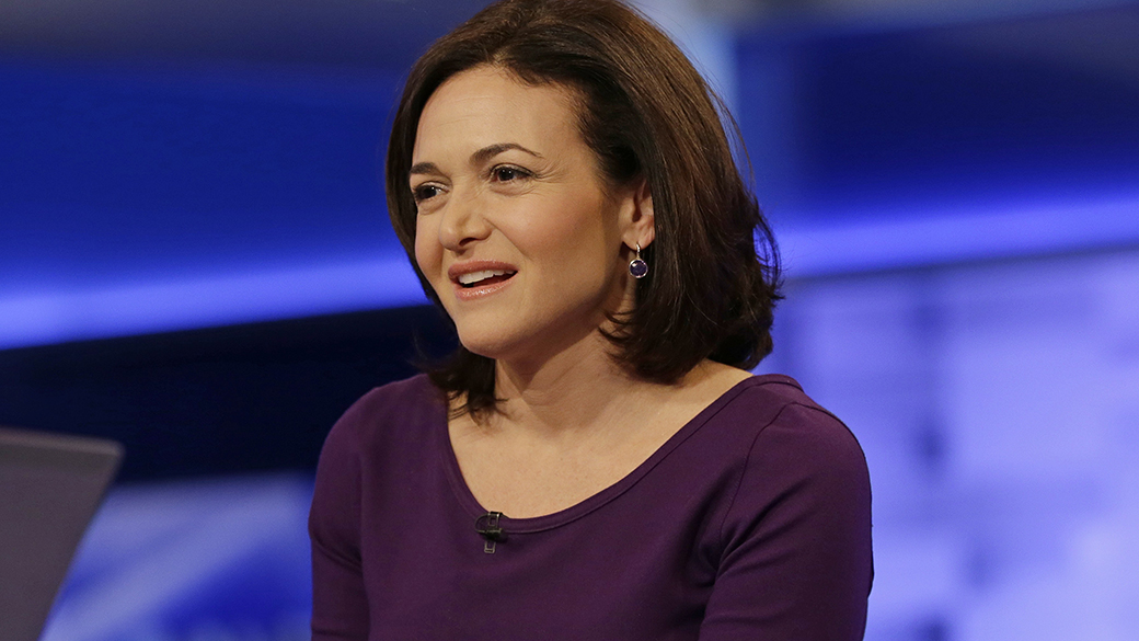 Sheryl Sandberg - chefe de operações do Facebook
