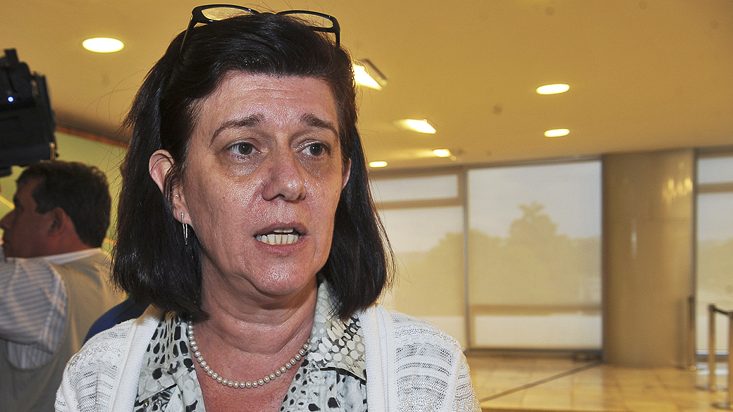 Diretora de Gás Natural e Biocombustíveis da ANP, Magda Chambriard, durante entrevista no Palácio do Planalto