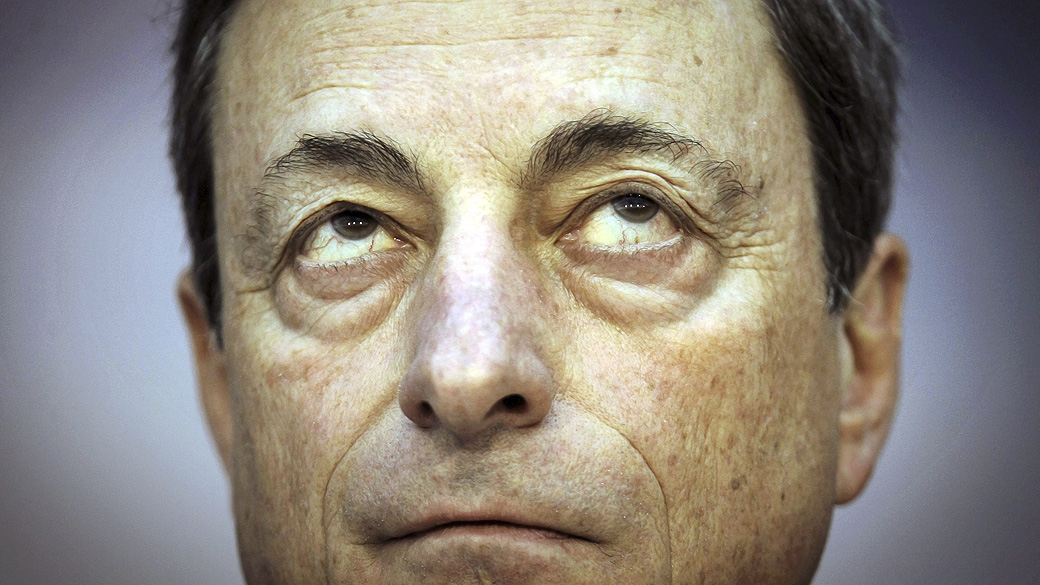 Mario Draghi, presidente do Banco Central Europeu