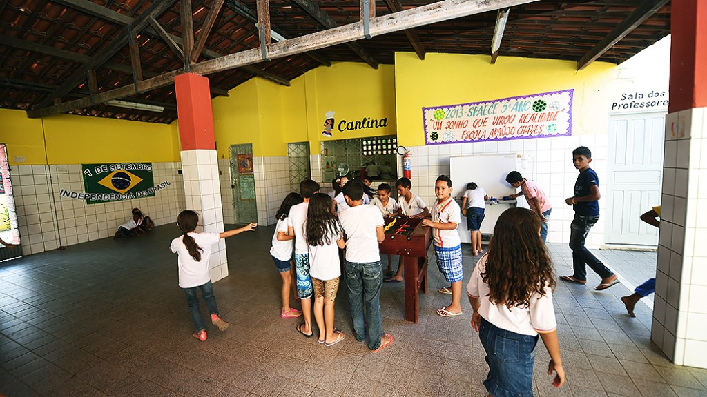 A Escola Municipal Cel. Araújo Chaves