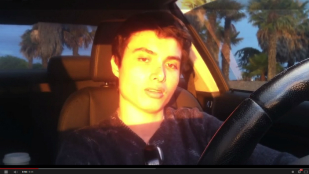Elliot Rodger no vídeo em que explica seus ataques
